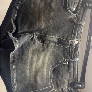 Denim Y2K Shorts